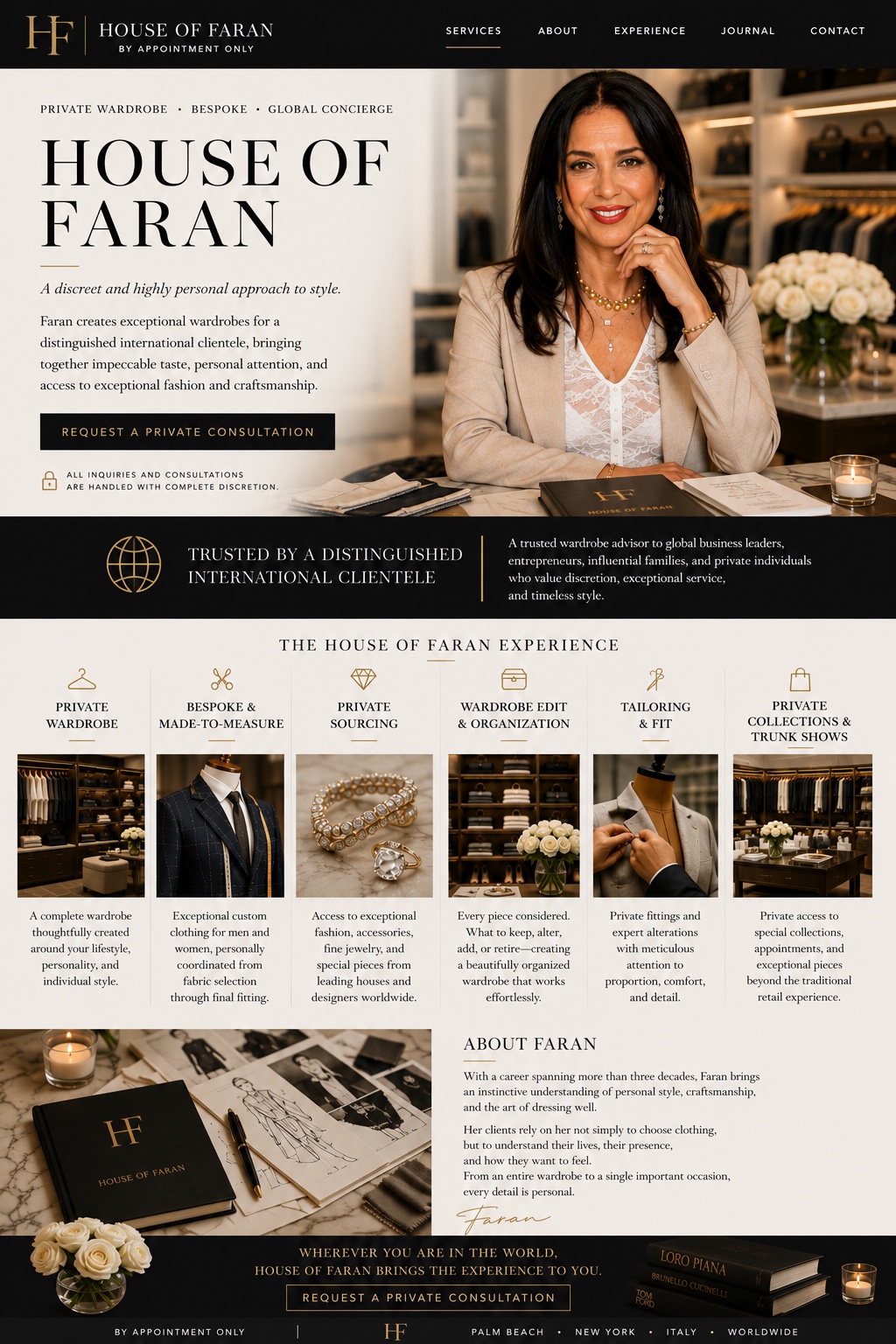 Faran, founder of House of Faran